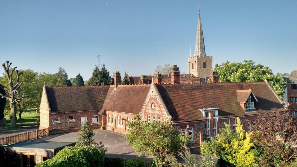 St Mary's Playschool in the sunshine
