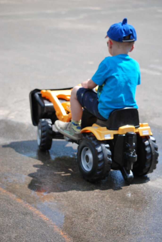 Outdoor play at St. Mary's Playschool