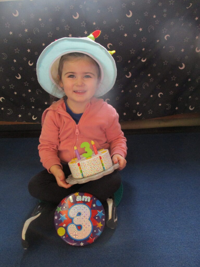 Happy 3rd birthday at St. Mary's Playschool