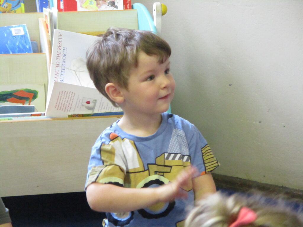 Indoor play at St Mary's Playschool