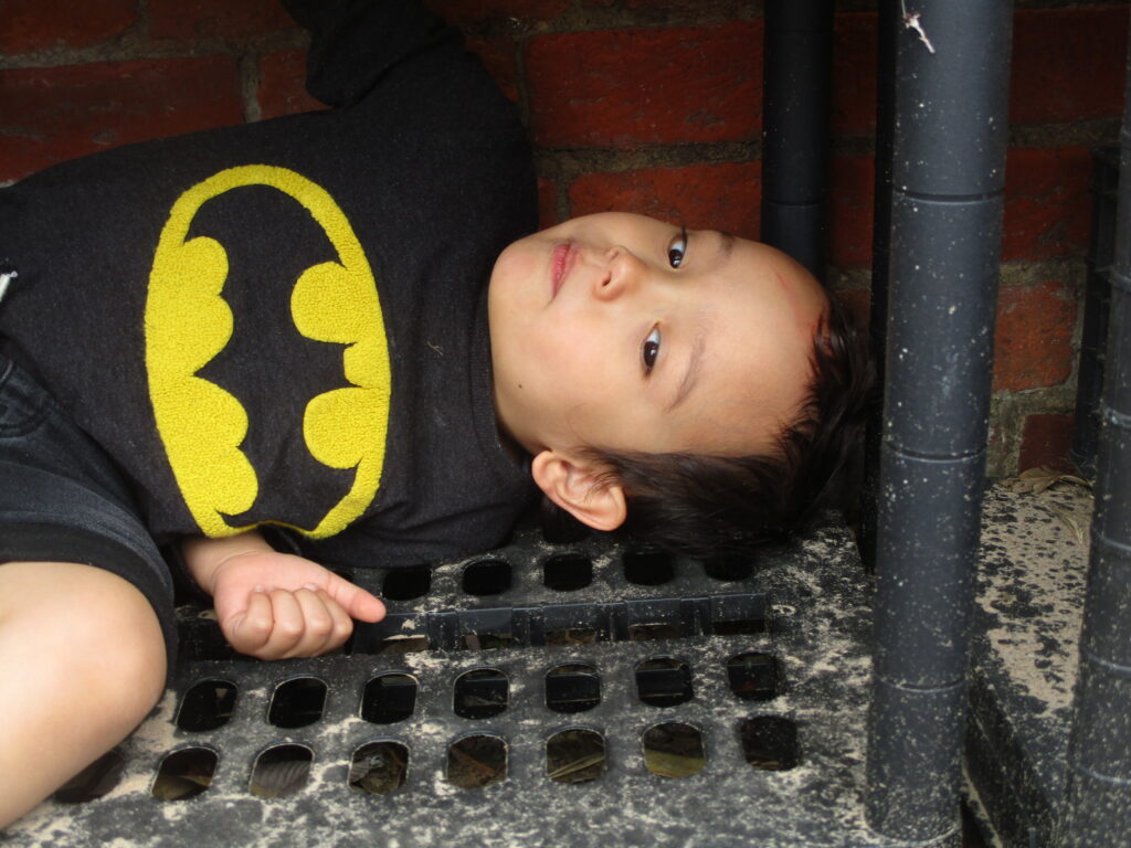 Outdoor play at St Mary's Playschool