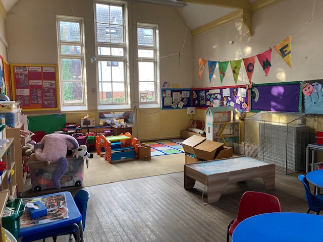 Indoor area at St. Mary's Playschool