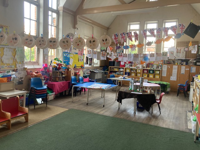 Indoor area at St. Mary's Playschool