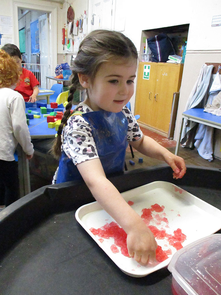 Indoor play at St Mary's Playschool